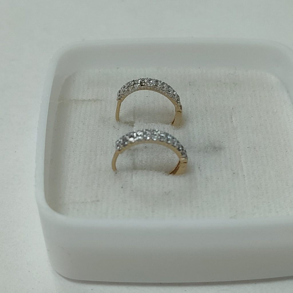 ARRACADAS PAR ORO 14 K 1.6 GRMS (SEMINUEVO)