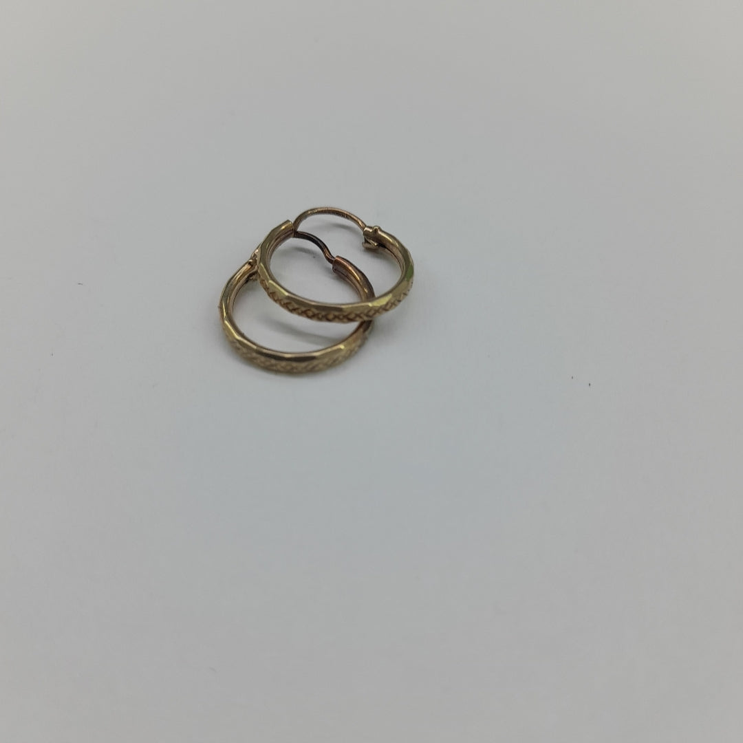 ARRACADAS PAR ORO 10 K 0.9 GRMS (SEMINUEVO)
