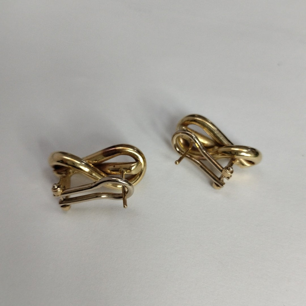 ARETES PAR ORO 14 K 6.8 GRMS (SEMINUEVO)