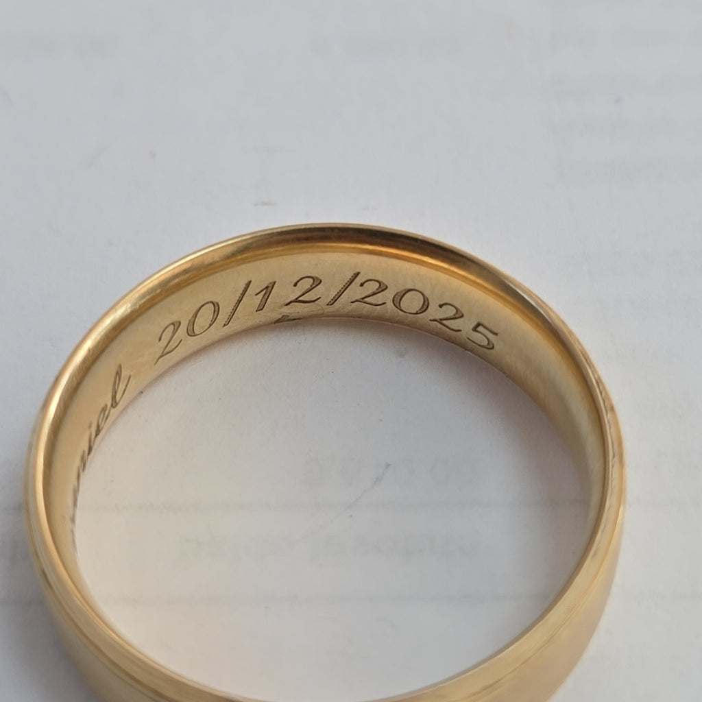 ARGOLLA ORO 14 K 2,80 GRMS (SEMINUEVO)