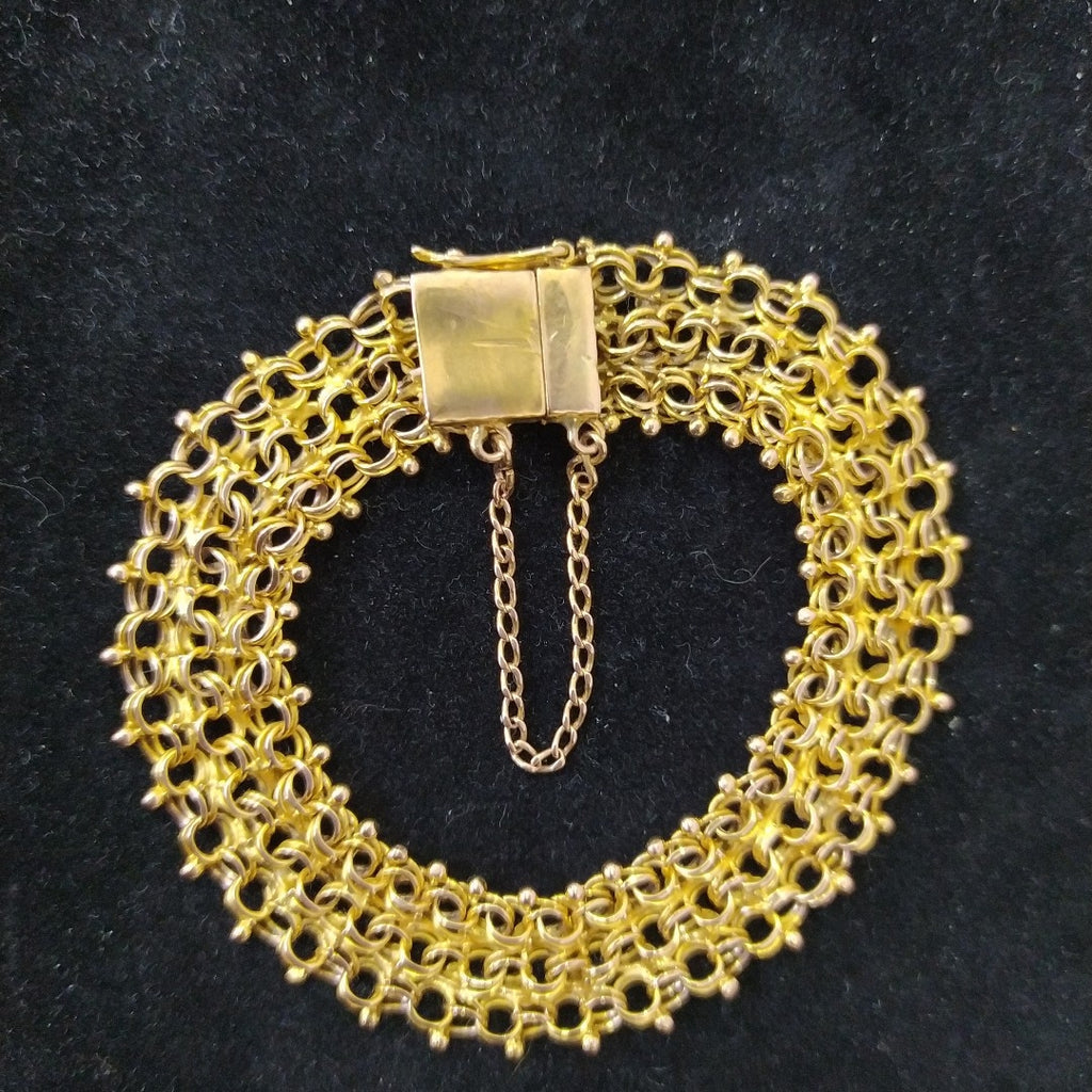 PULSERA ORO 10 K 18.8 GRMS (SEMINUEVO)