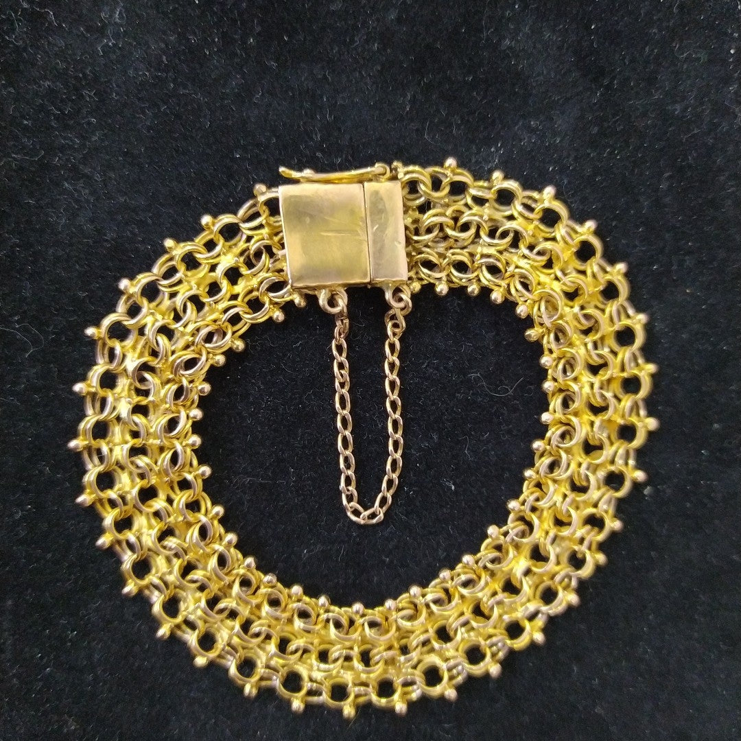 PULSERA ORO 10 K 18.8 GRMS (SEMINUEVO)