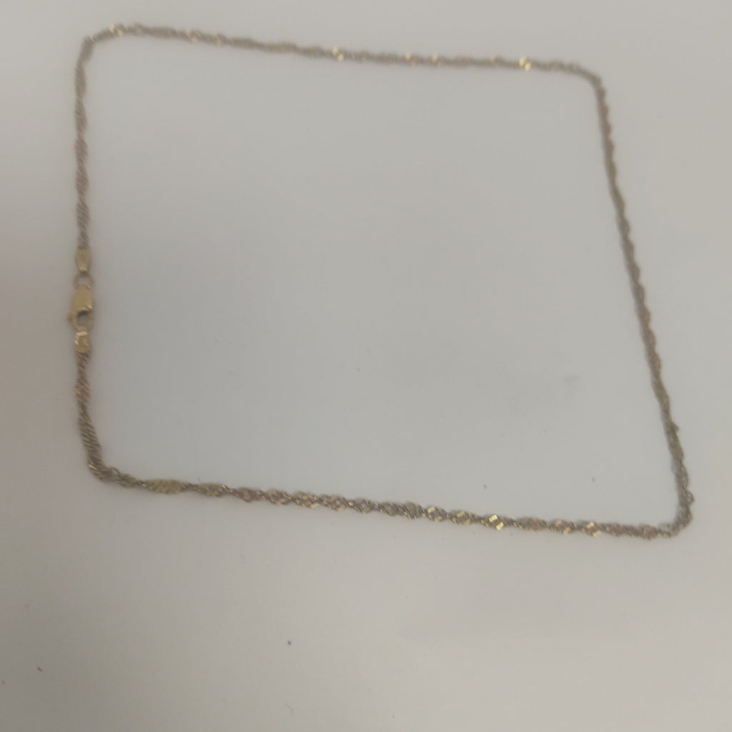 CADENA ORO COMBINADO 14 K 4.7 GRMS (SEMINUEVO)