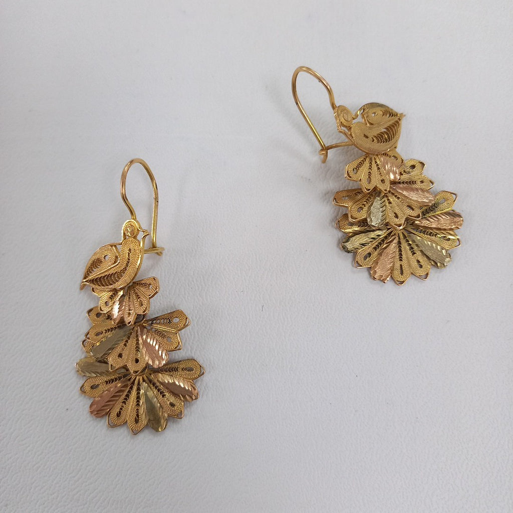 ARETES PAR ORO 8 K 7.3 GRMS (SEMINUEVO)
