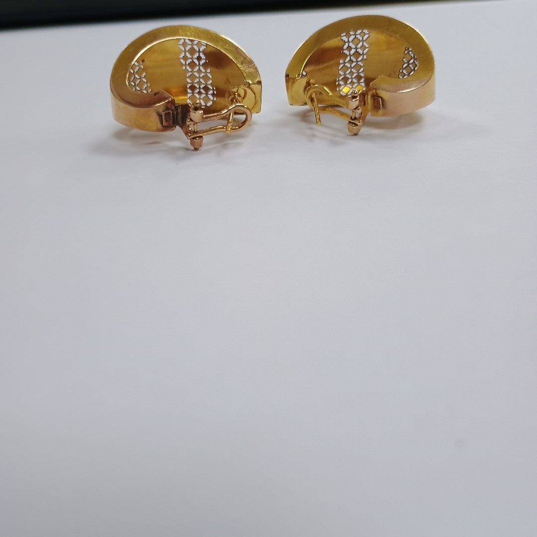 ARETES PAR ORO 8 K 5.9 GRMS (SEMINUEVO)