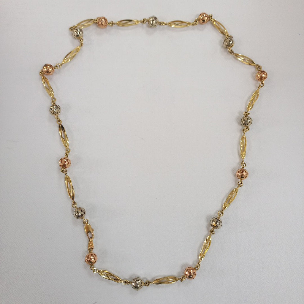 GARGANTILLA ORO 14 K 16.6 GRMS (SEMINUEVO)