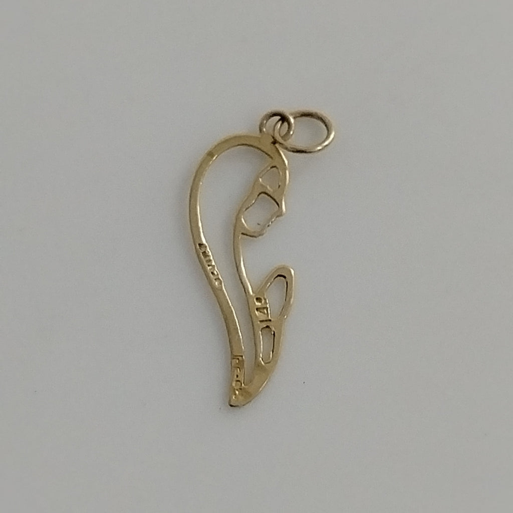 DIJE ORO 14 K 0.5 GRMS (SEMINUEVO)
