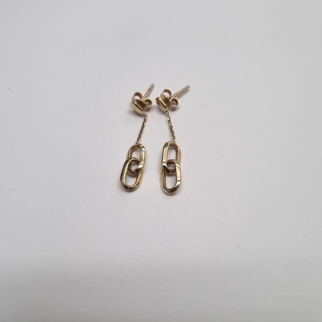 ARETES PAR ORO 14 K 2 GRMS (SEMINUEVO)