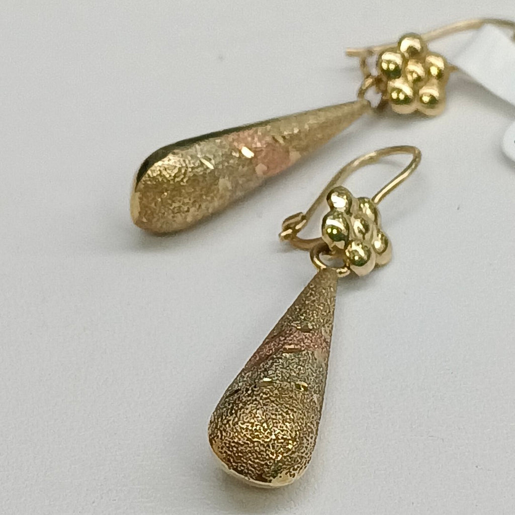 ARETES PAR ORO 10 K 2.3 GRMS (SEMINUEVO)