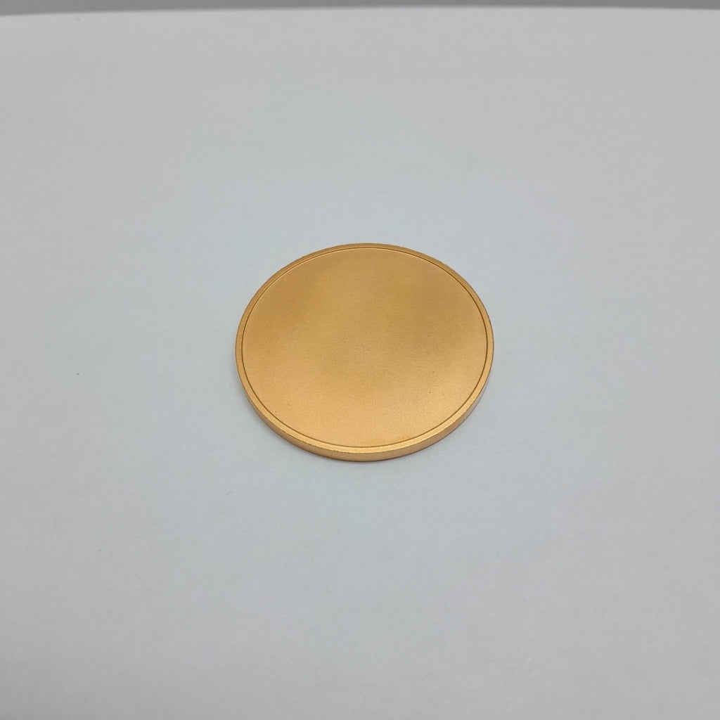 K1 41.7 GRMS 21 K IDENTIFICACIÓN MEDALLA CONMEMORATIVA MATERIALES ORO (SEMINUEVO)