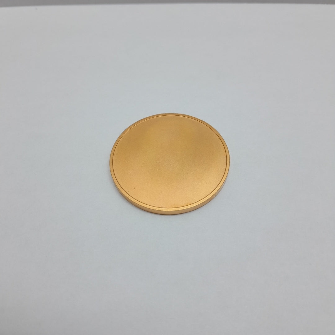 K1 41.7 GRMS 21 K IDENTIFICACIÓN MEDALLA CONMEMORATIVA MATERIALES ORO (SEMINUEVO)