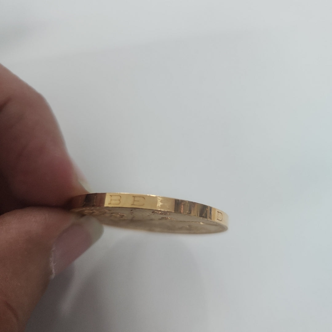 K1 41.6 GRMS 21 K IDENTIFICACIÓN MONEDA NOMINATIVA MONEDAS PESOS 50 PESO (SEMINUEVO)