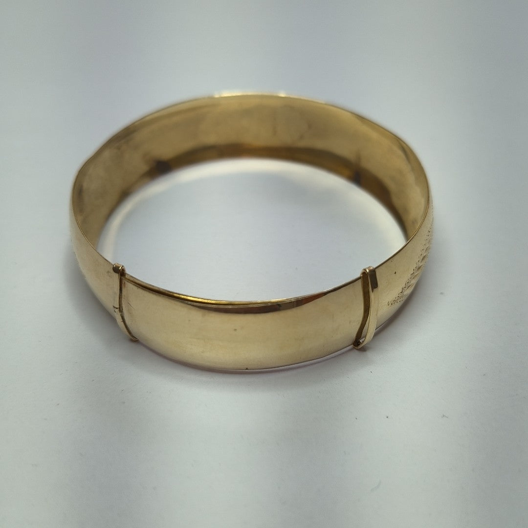 PULSERA RIGIDA ORO 14 K 15.9 GRMS (SEMINUEVO)
