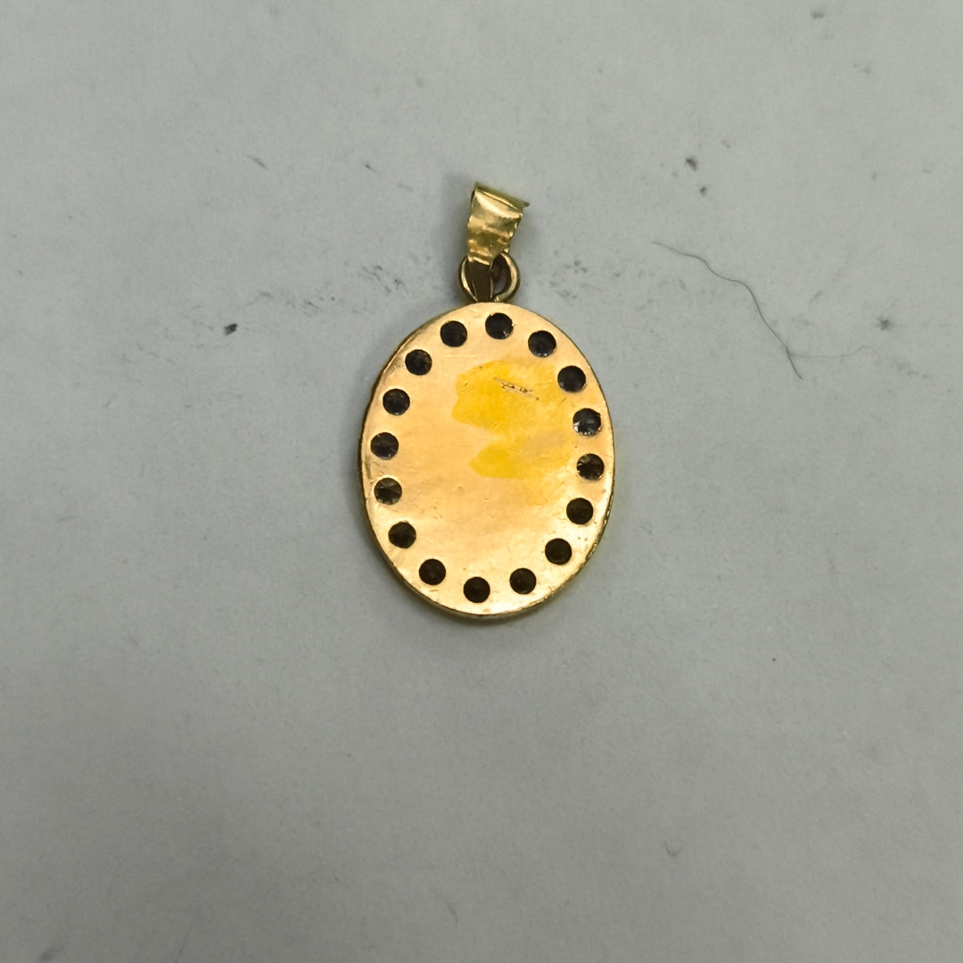 MEDALLA RELIGIOSA ORO 10 K 1,00 GRMS (SEMINUEVO)