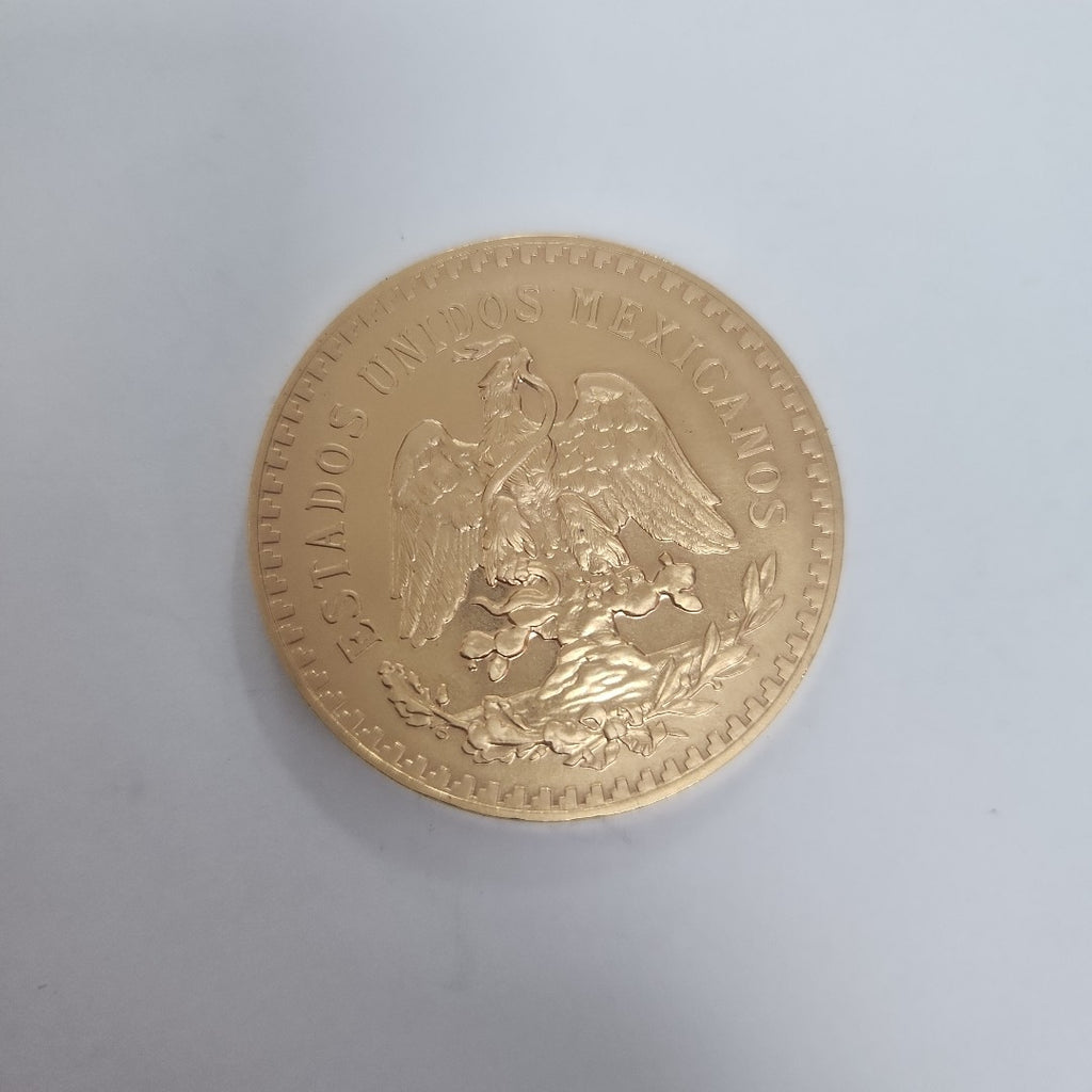 K1 41.6 GRMS 21 K IDENTIFICACIÓN MONEDA NOMINATIVA MONEDAS PESOS 50 PESO (SEMINUEVO)