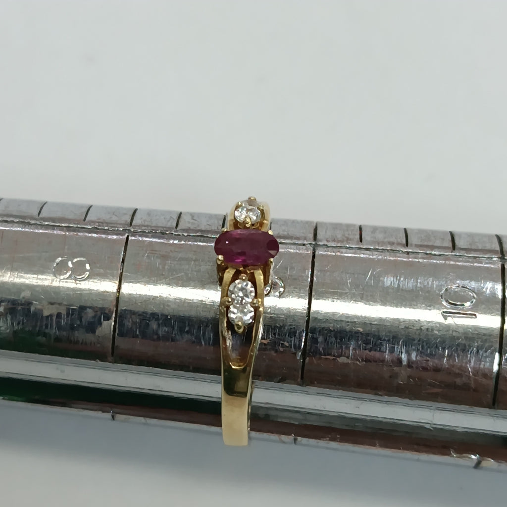 ANILLO ORO 14 K 1,90 GRMS (SEMINUEVO)