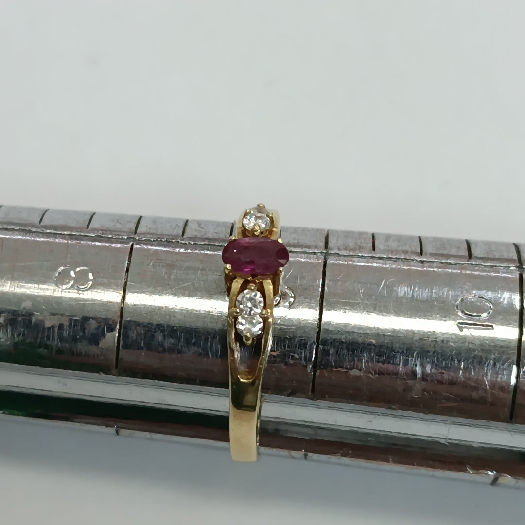 ANILLO ORO 14 K 1,90 GRMS (SEMINUEVO)