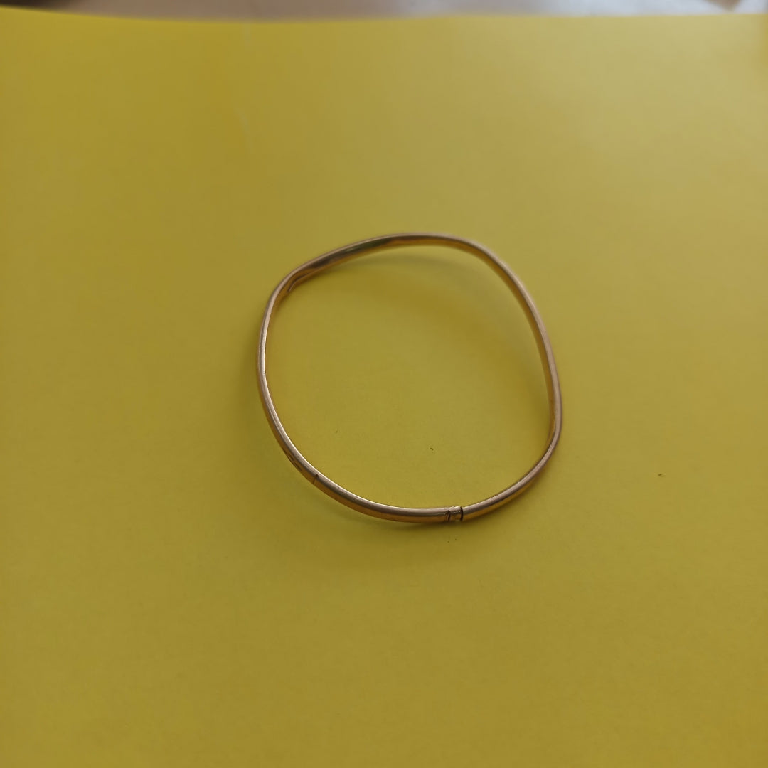 PULSERA RIGIDA ORO 10 K 3.2 GRMS (SEMINUEVO)