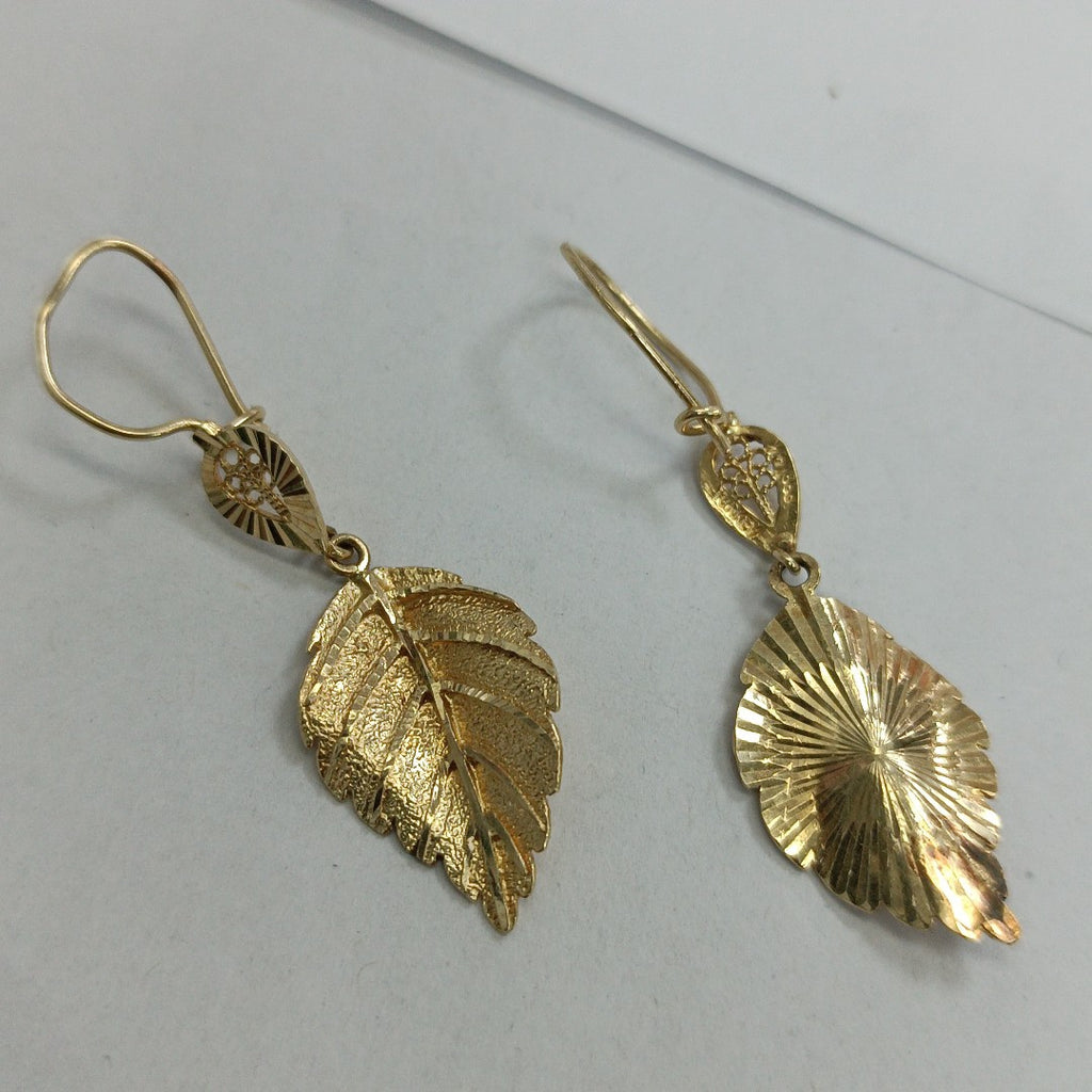 ARETES PAR ORO 14 K 4.1 GRMS (SEMINUEVO)