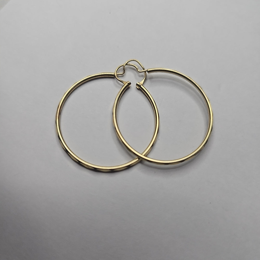 ARRACADAS PAR ORO 14 K 1.4 GRMS (SEMINUEVO)