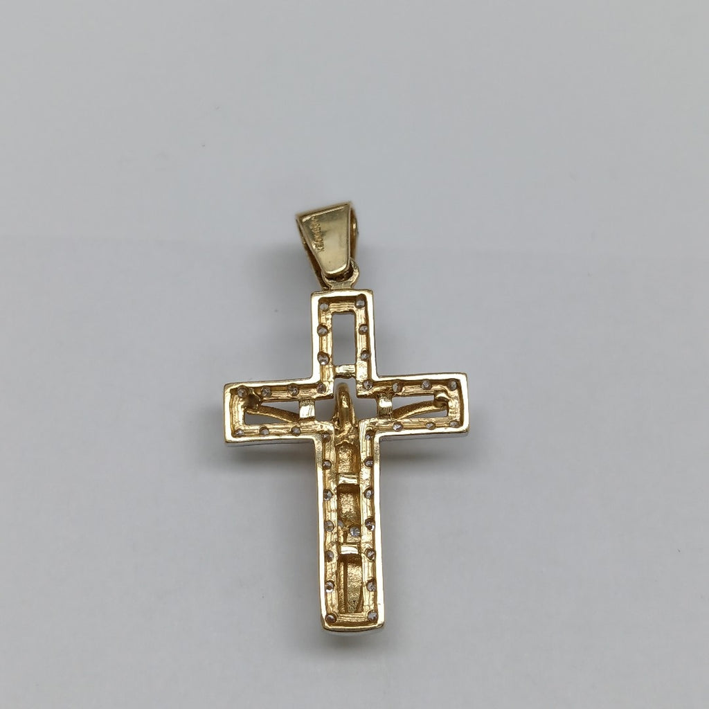 CRUCIFIJO ORO 14 K 6.5 GRMS (SEMINUEVO)