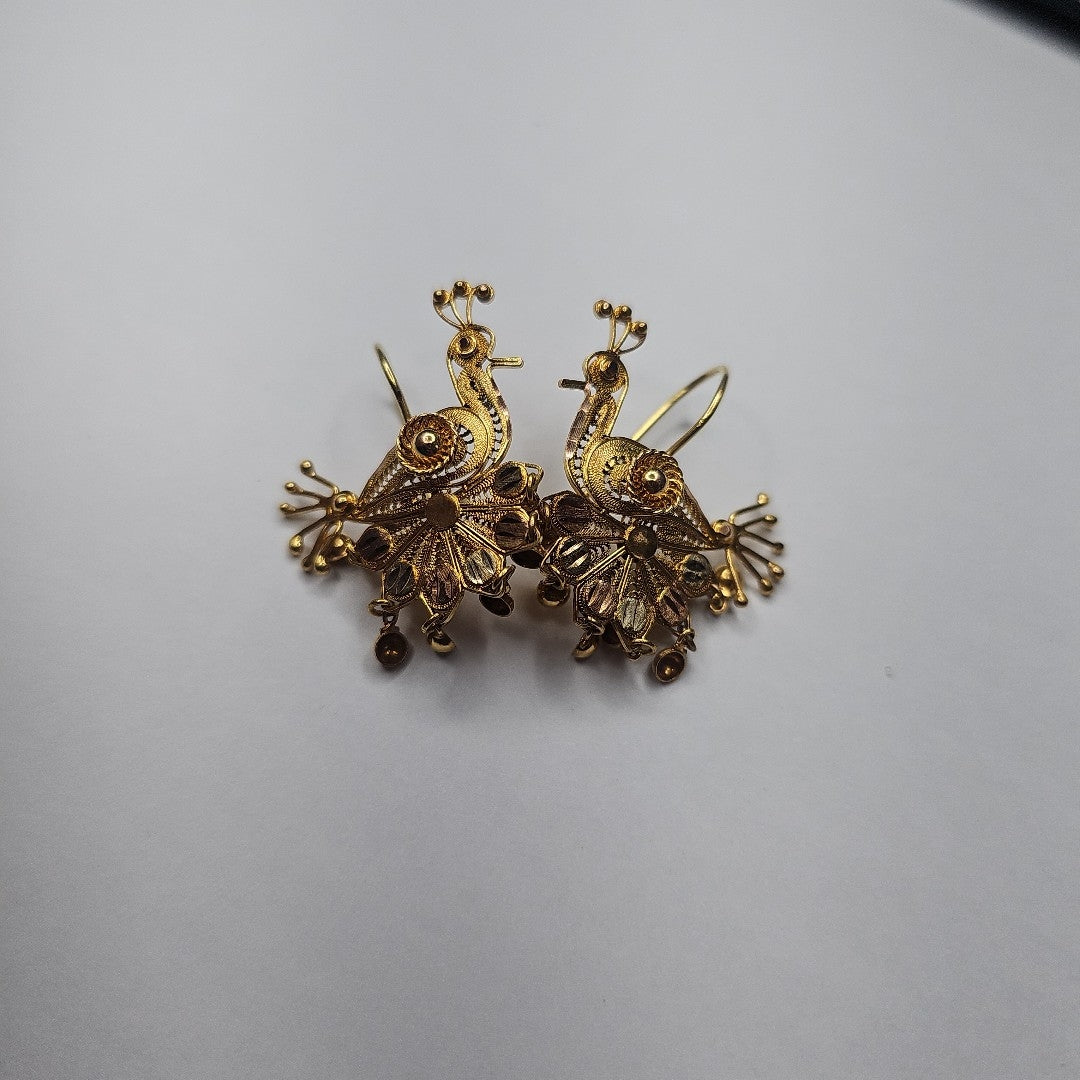 ARETES PAR ORO 8 K 5.2 GRMS (SEMINUEVO)