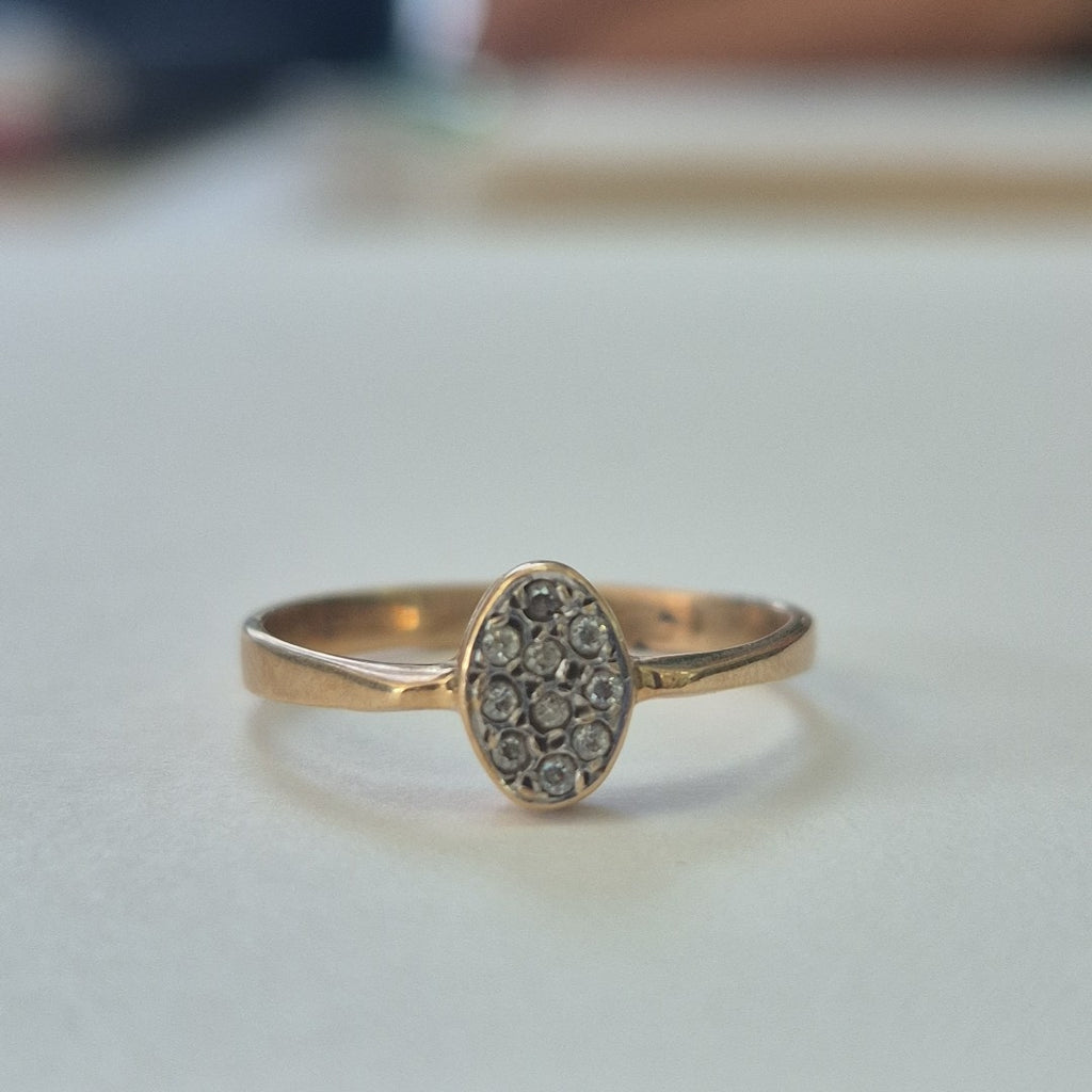 ANILLO ORO 14 K 2.2 GRMS (SEMINUEVO)