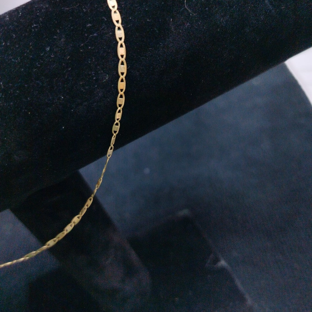 CADENA ORO COMBINADO 10 K 1,80 GRMS (SEMINUEVO)
