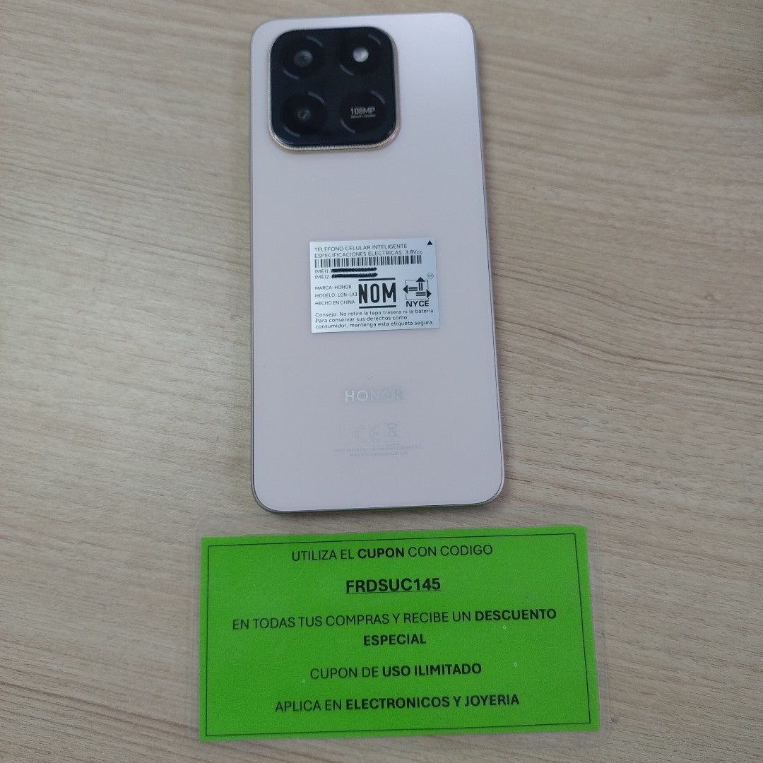 CELULAR HONOR X7D LGN-LX3 (2025) 256 GB 8 GB RAM (SEMINUEVO)