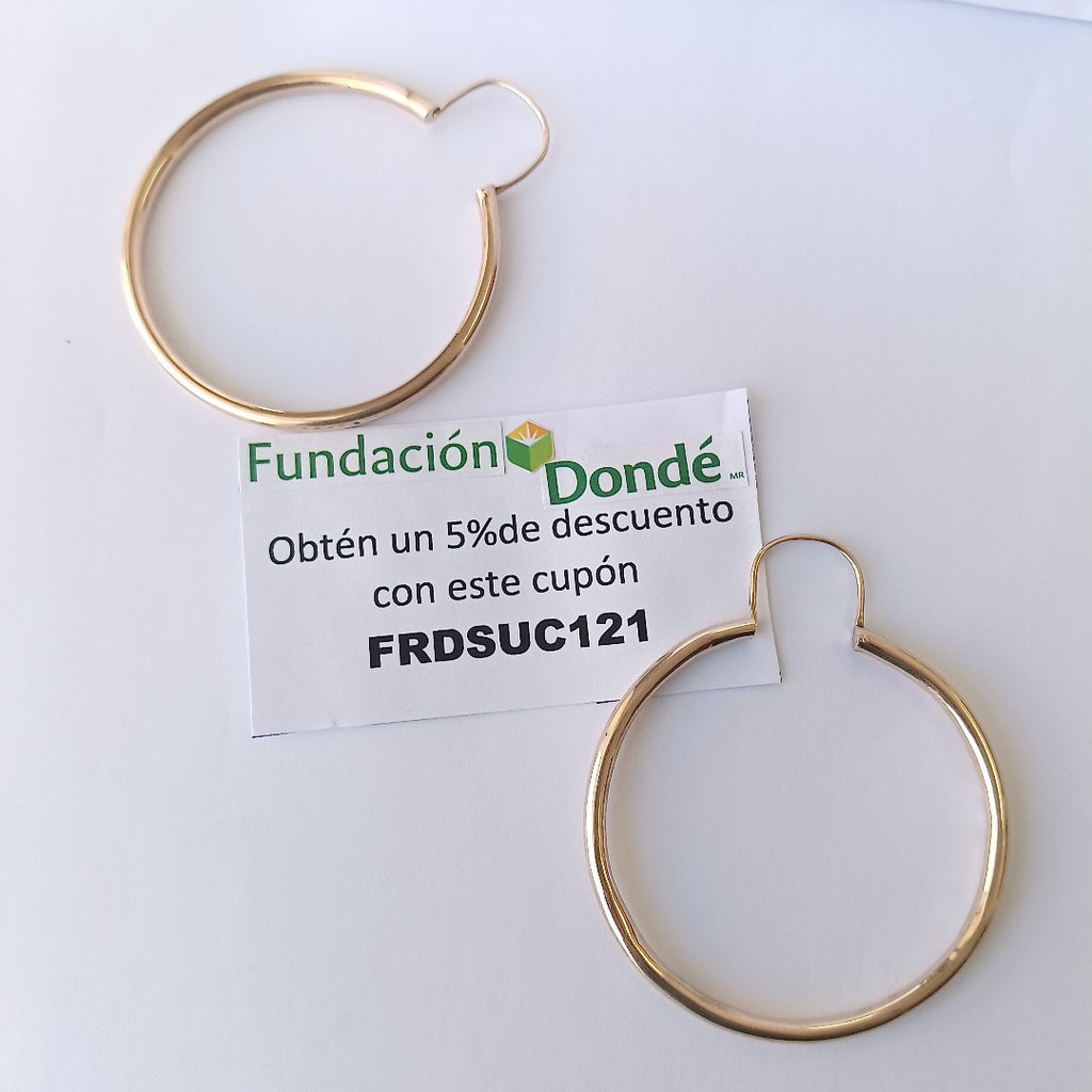 ARRACADAS PAR ORO 8 K 9,30 GRMS (SEMINUEVO)