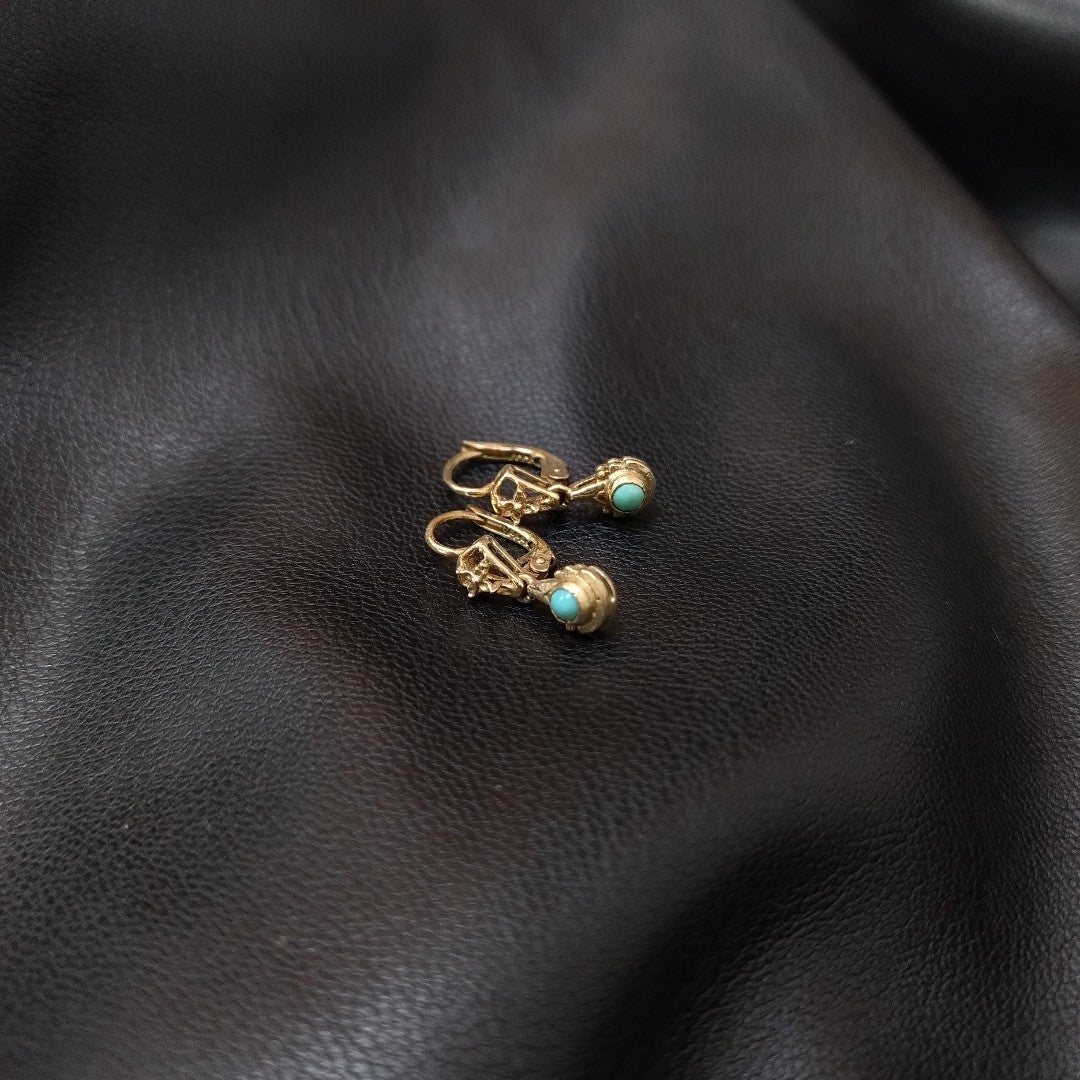 ARETES PAR ORO 10 K 1,80 GRMS (SEMINUEVO)