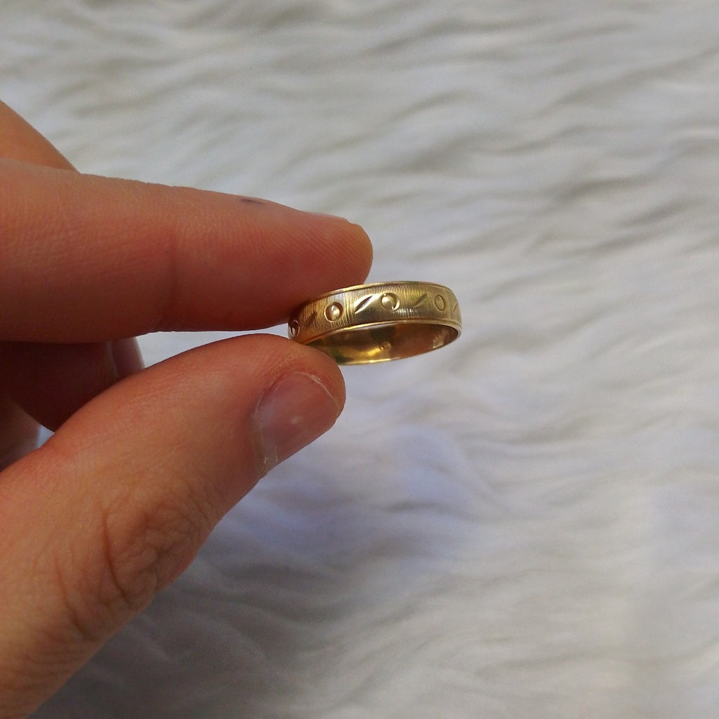 ARGOLLA ORO 10 K 1,10 GRMS (SEMINUEVO)