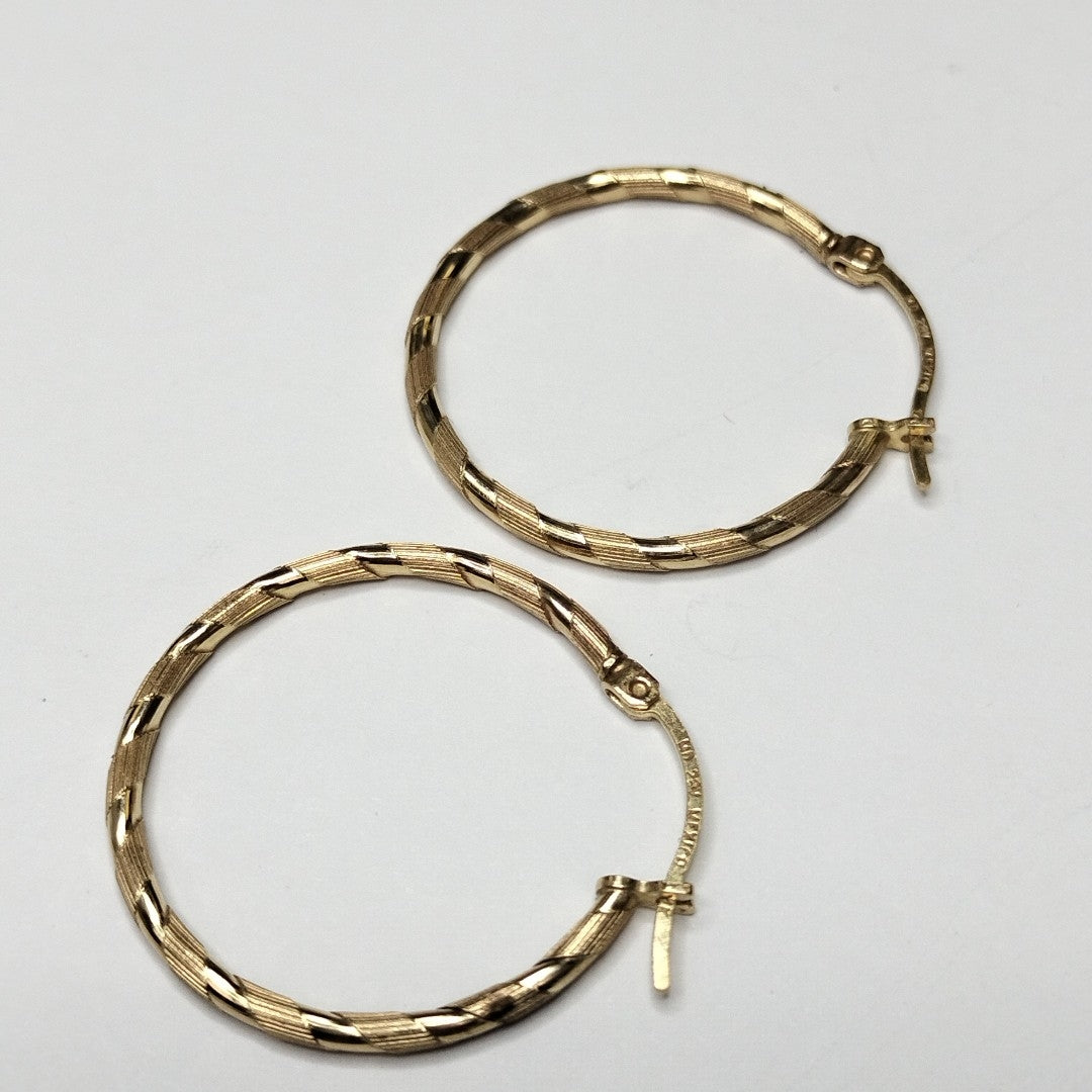 ARRACADAS PAR ORO 12 K 2.2 GRMS (SEMINUEVO)