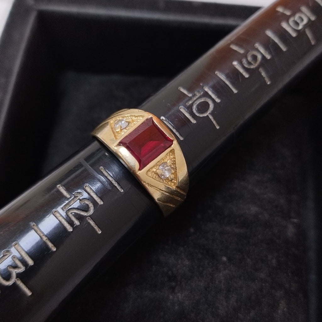 ANILLO ORO 14 K 6,10 GRMS (SEMINUEVO)