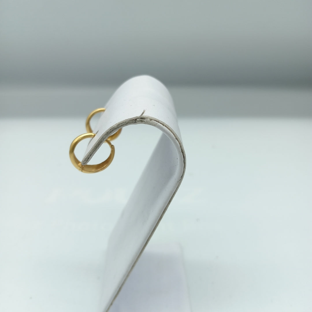 ARRACADAS PAR ORO 18 K 2,80 GRMS (SEMINUEVO)