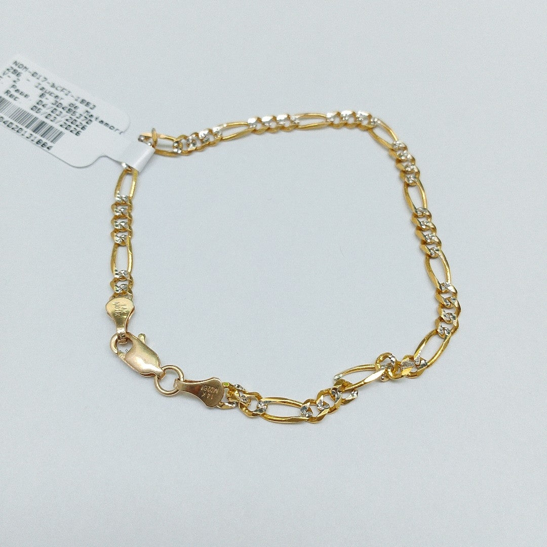 PULSERA ORO 14 K 4.3 GRMS (SEMINUEVO)