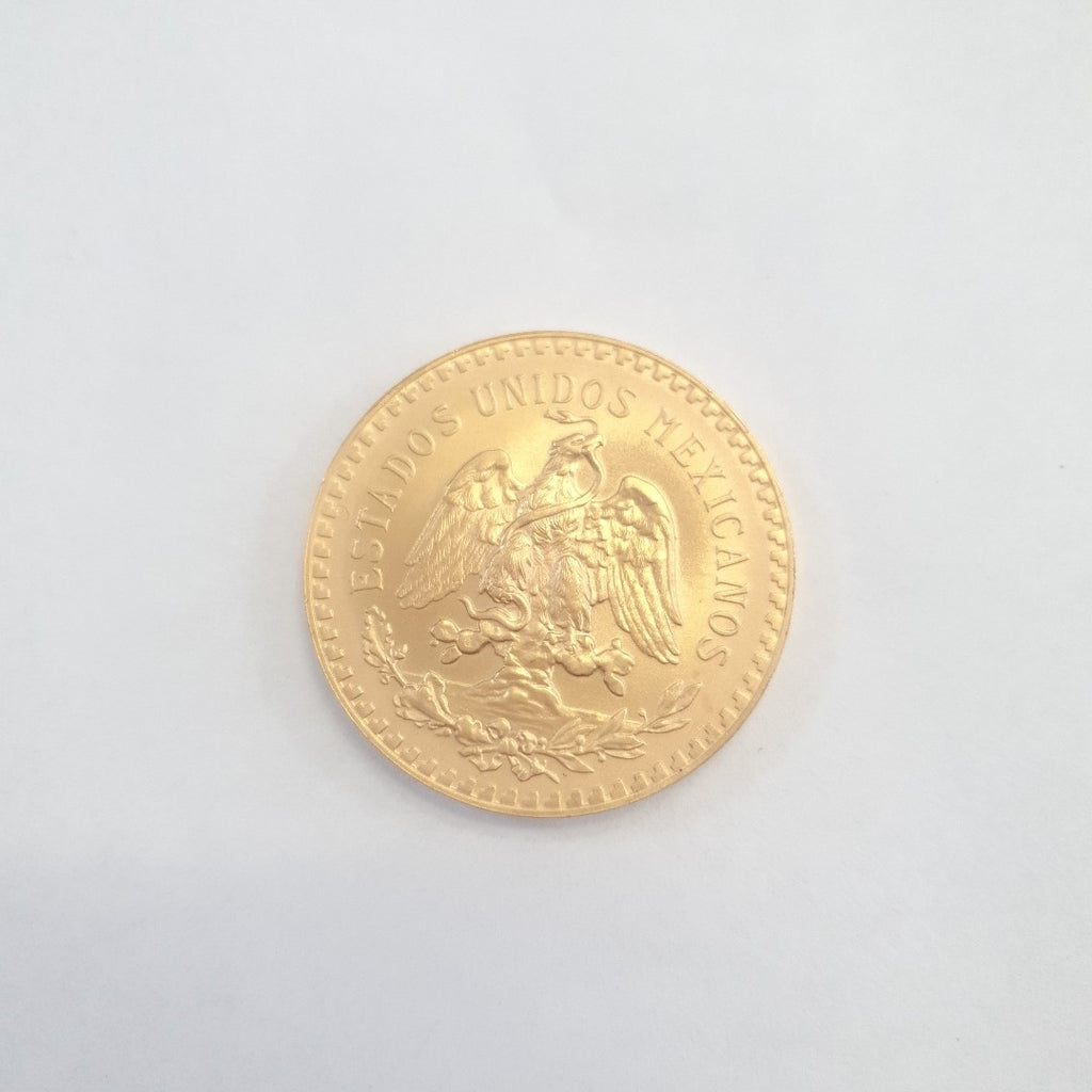 K1 41.6 GRMS 21 K IDENTIFICACIÓN MONEDA NOMINATIVA MONEDAS PESOS 50 PESO (SEMINUEVO)