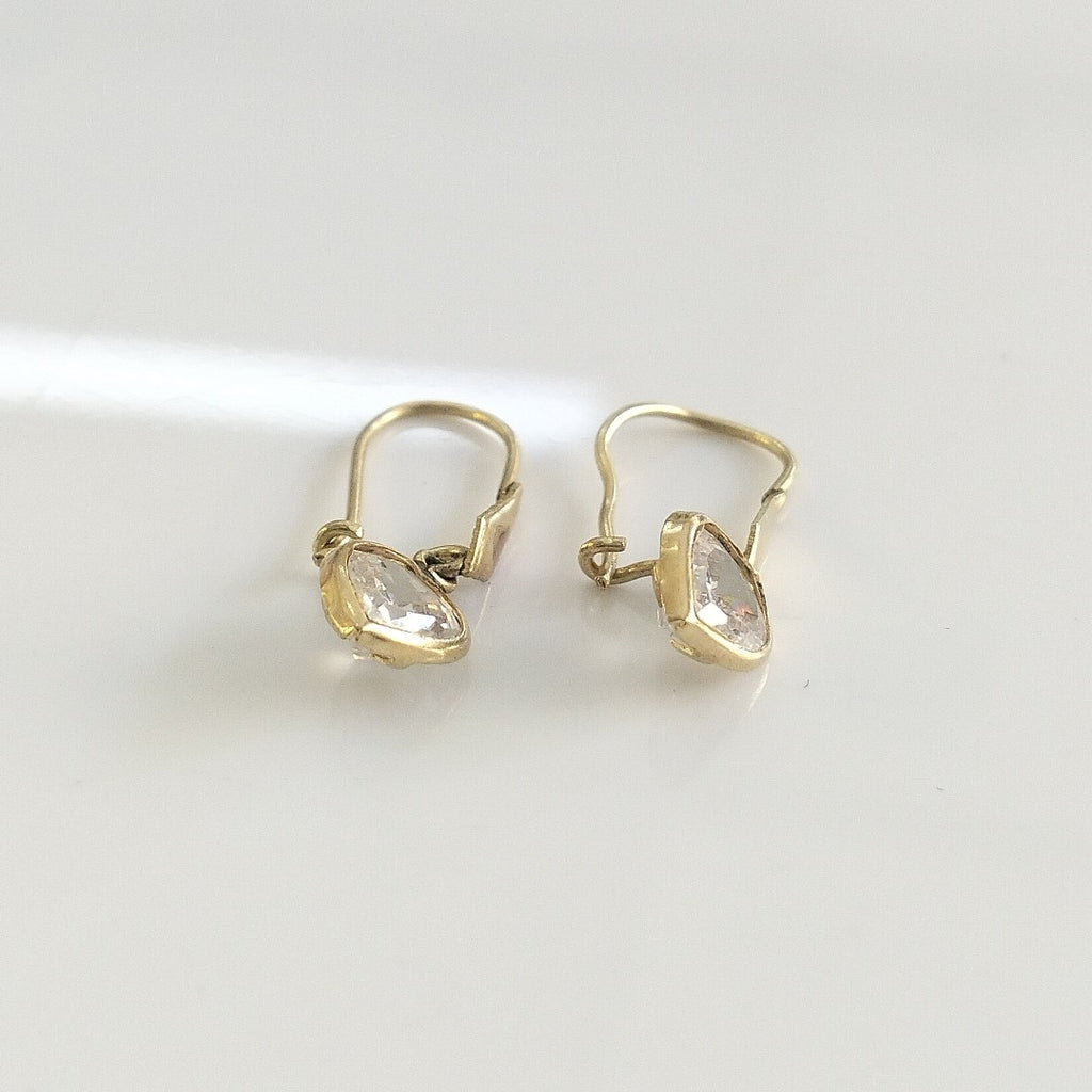ARETES PAR ORO 10 K 1.1 GRMS (SEMINUEVO)