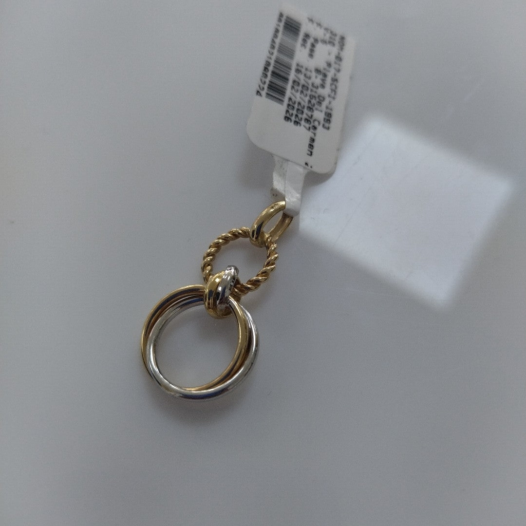 DIJE ORO,ORO COMBINADO 14 K 1,80 GRMS (SEMINUEVO)