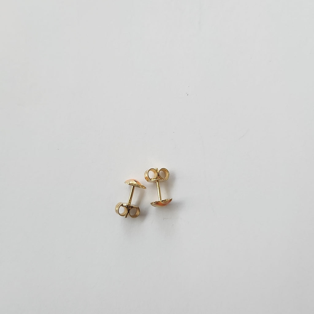 BROQUELES PAR ORO 14 K 0,80 GRMS (SEMINUEVO)