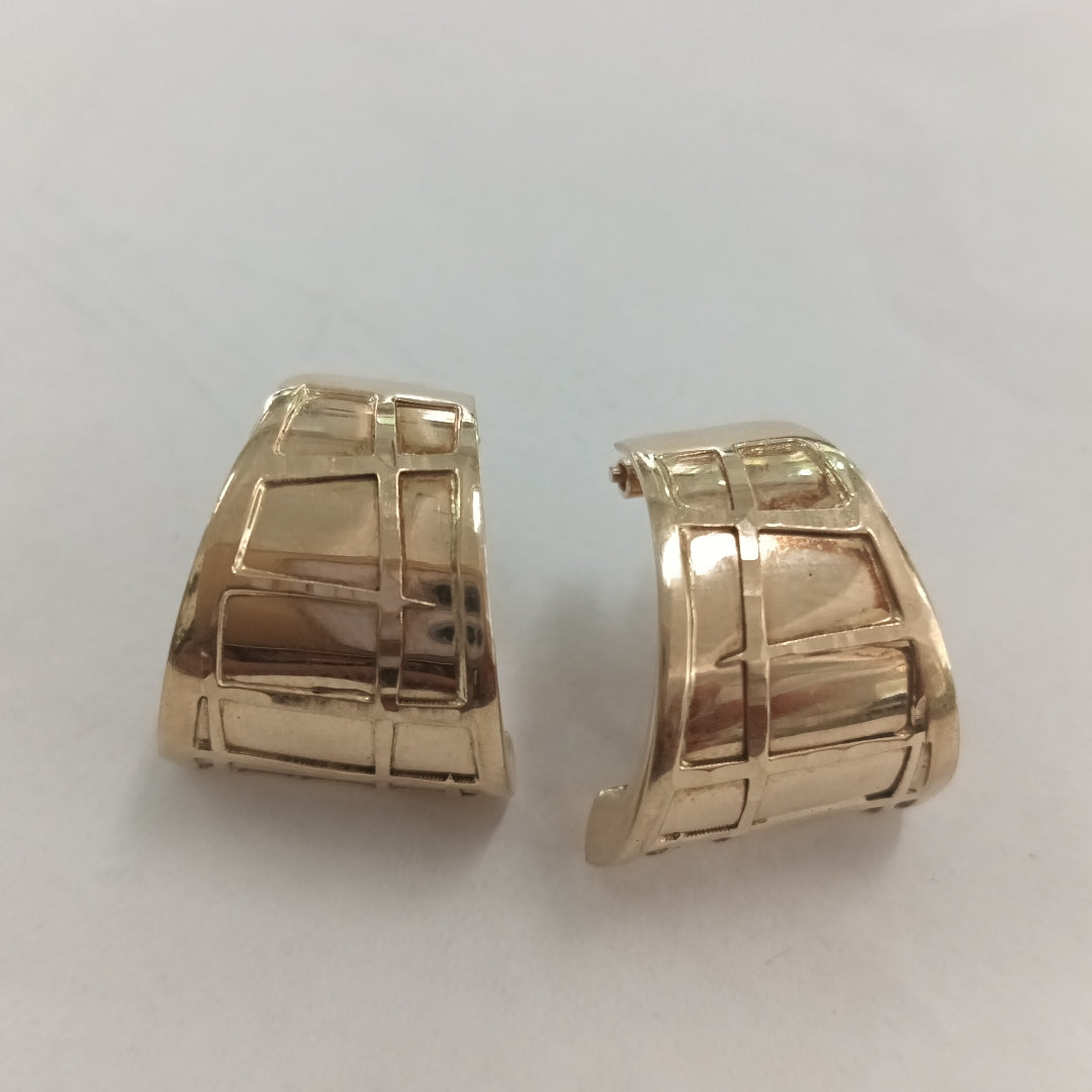 ARETES PAR ORO 14 K 6.5 GRMS (SEMINUEVO)