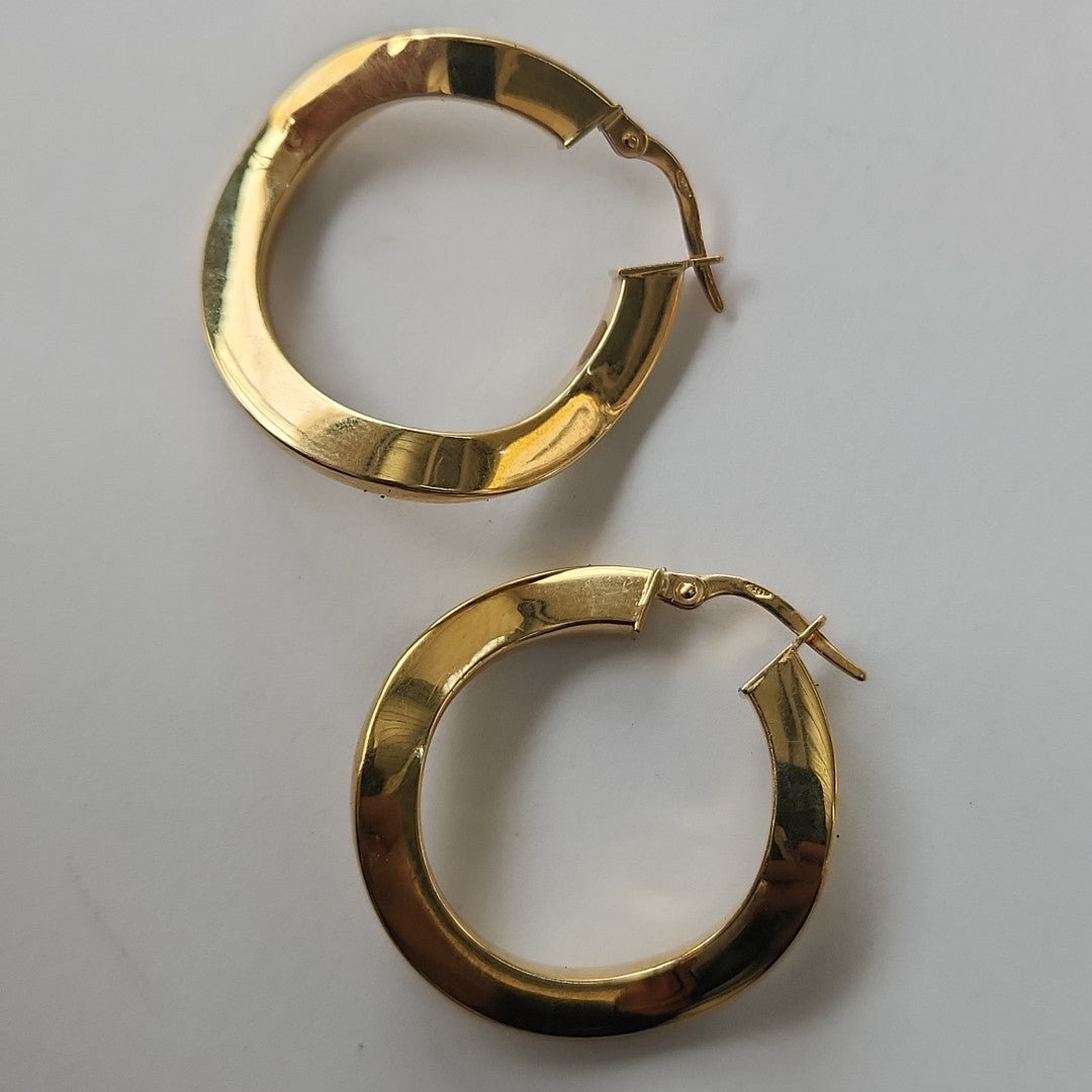 ARRACADAS PAR ORO 14 K 3,90 GRMS (SEMINUEVO)