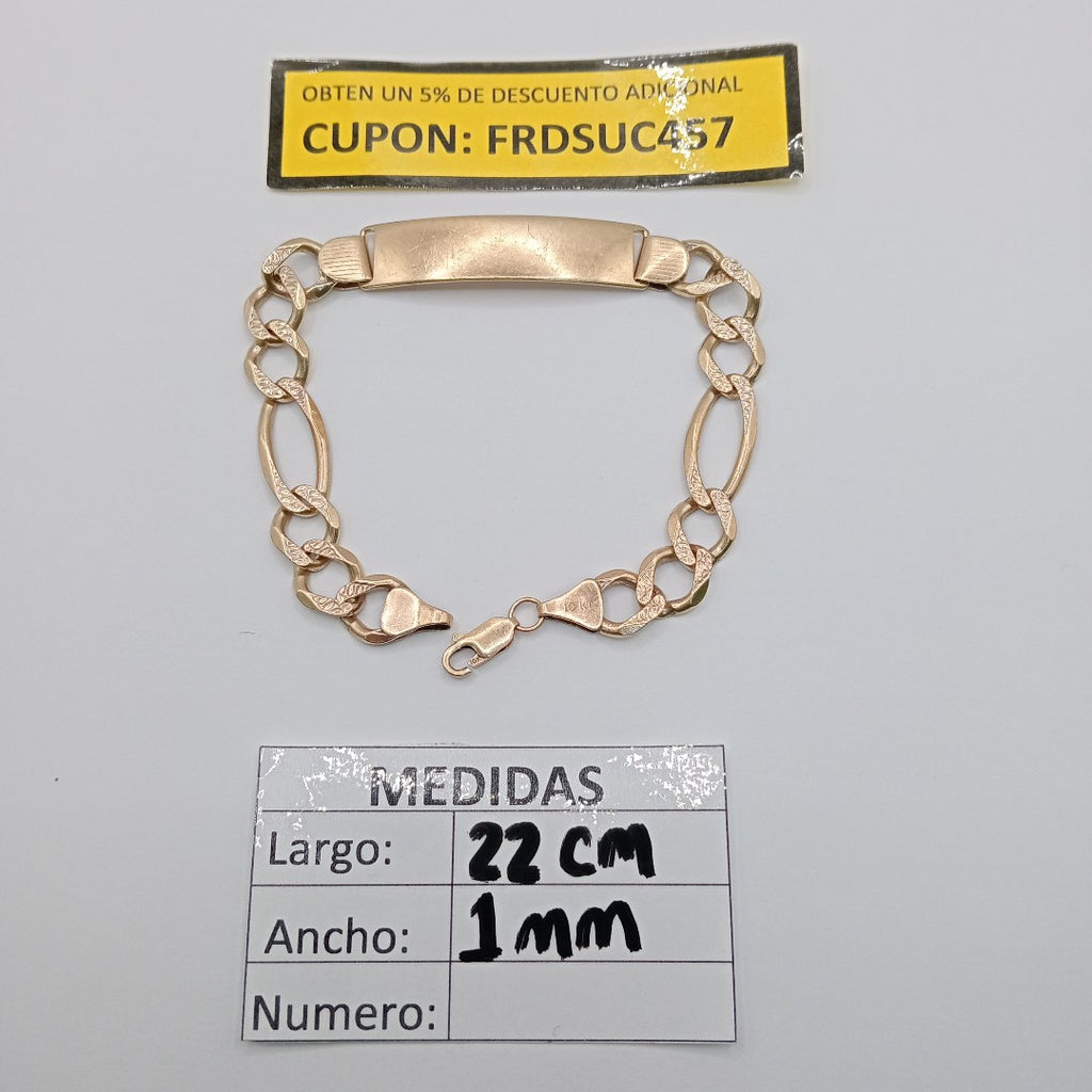 ESCLAVA ORO 10 K 17,70 GRMS (SEMINUEVO)
