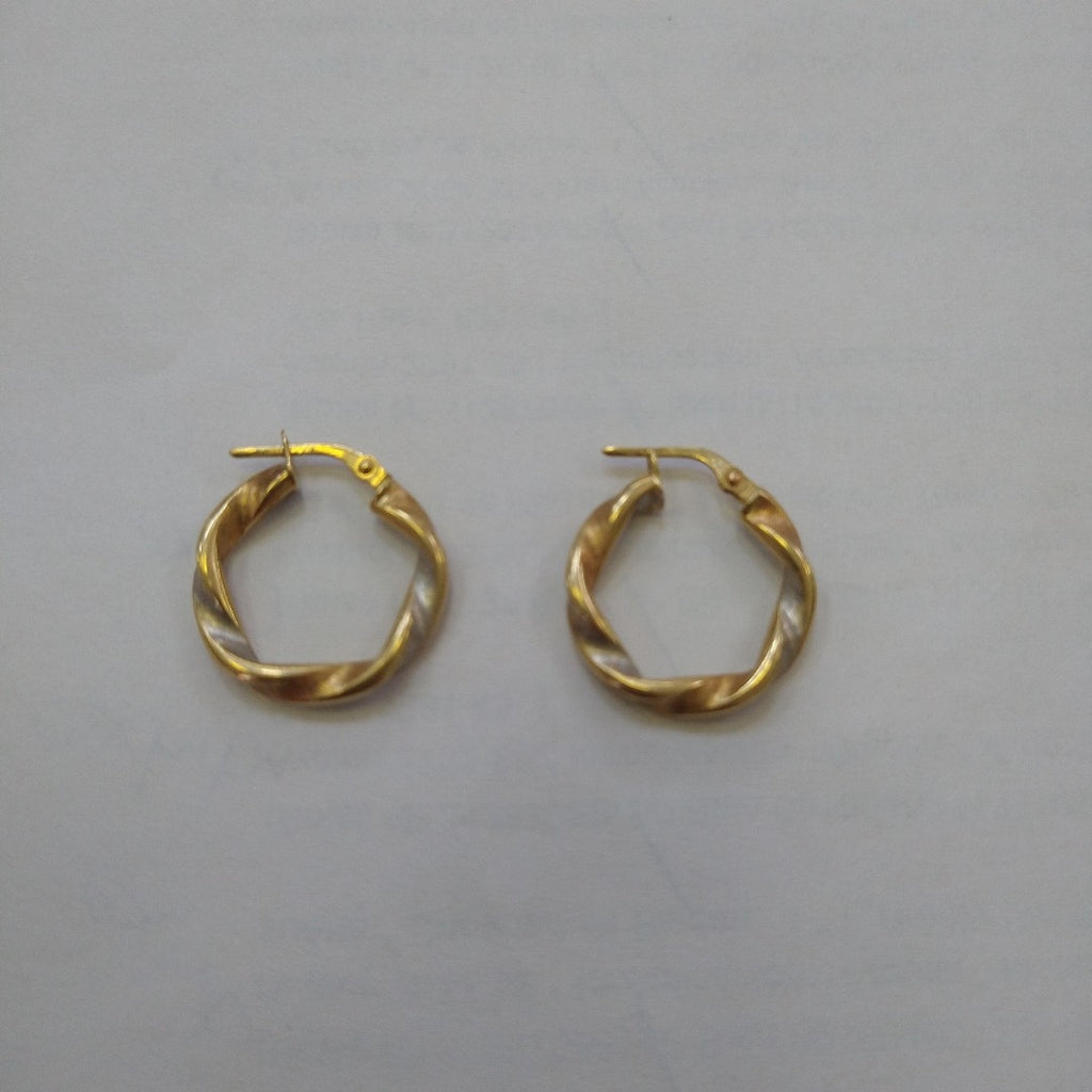 ARRACADAS PAR ORO 14 K 1,30 GRMS (SEMINUEVO)