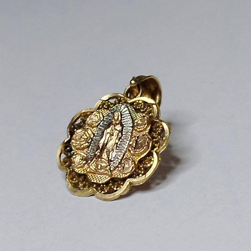 MEDALLA RELIGIOSA ORO 14 K 1.3 GRMS (SEMINUEVO)