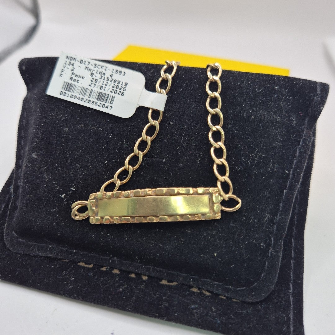 ESCLAVA ORO 10 K 8,50 GRMS (SEMINUEVO)