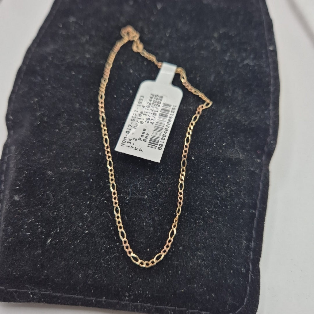 PULSERA ORO COMBINADO 10 K 1.1 GRMS (SEMINUEVO)