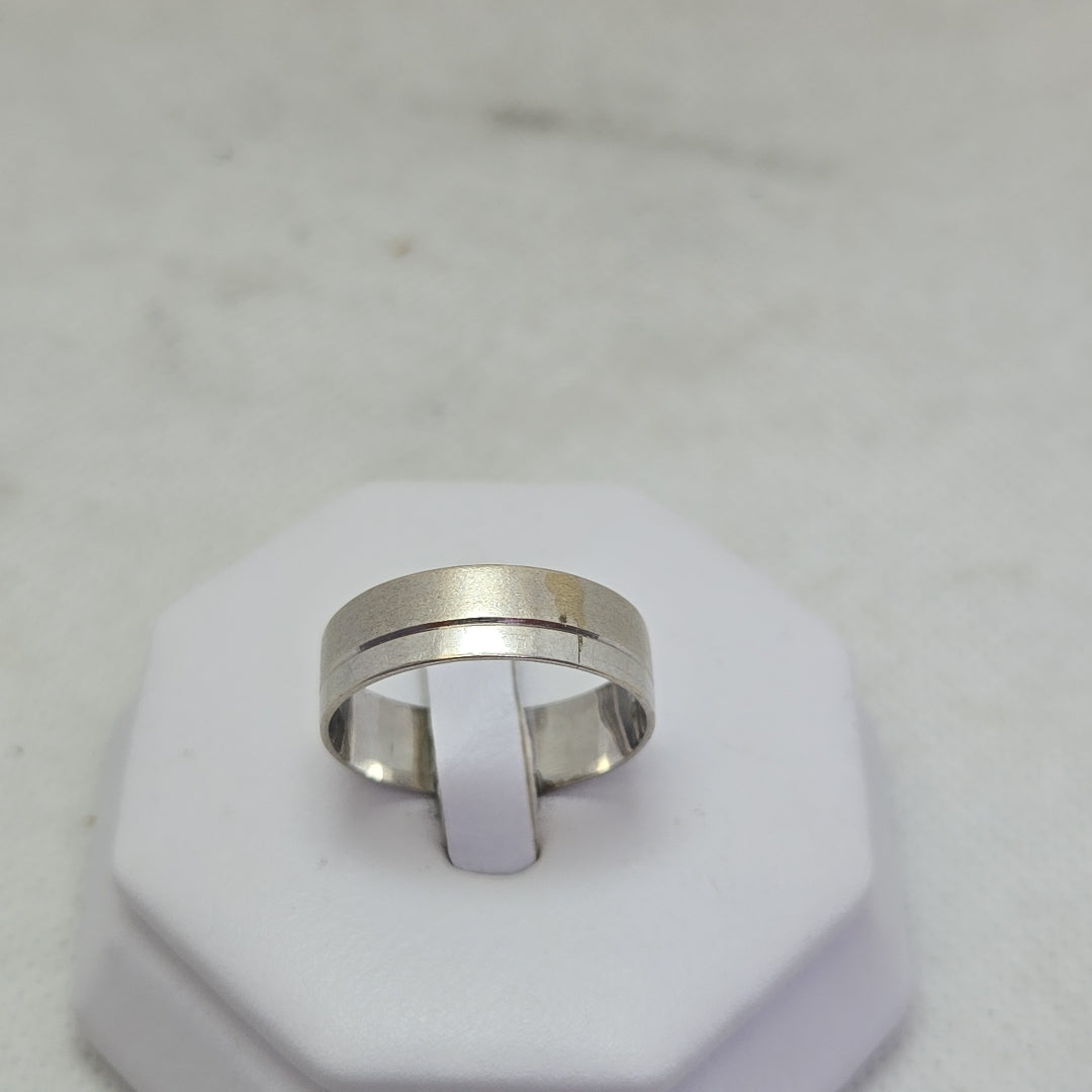 ARGOLLA ORO BLANCO 14 K 3.9 GRMS (SEMINUEVO)