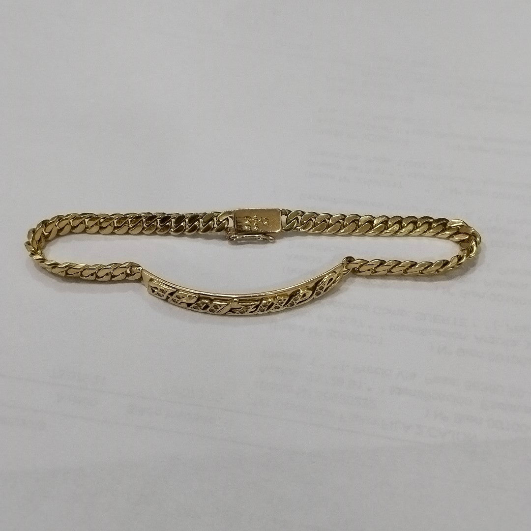 ESCLAVA ORO 14 K 17 GRMS (SEMINUEVO)