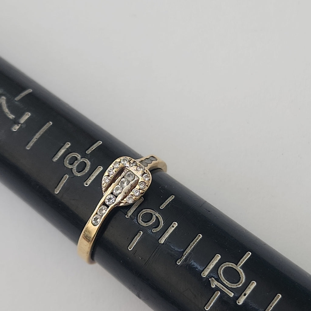 ANILLO ORO 10 K 2.1 GRMS (SEMINUEVO)